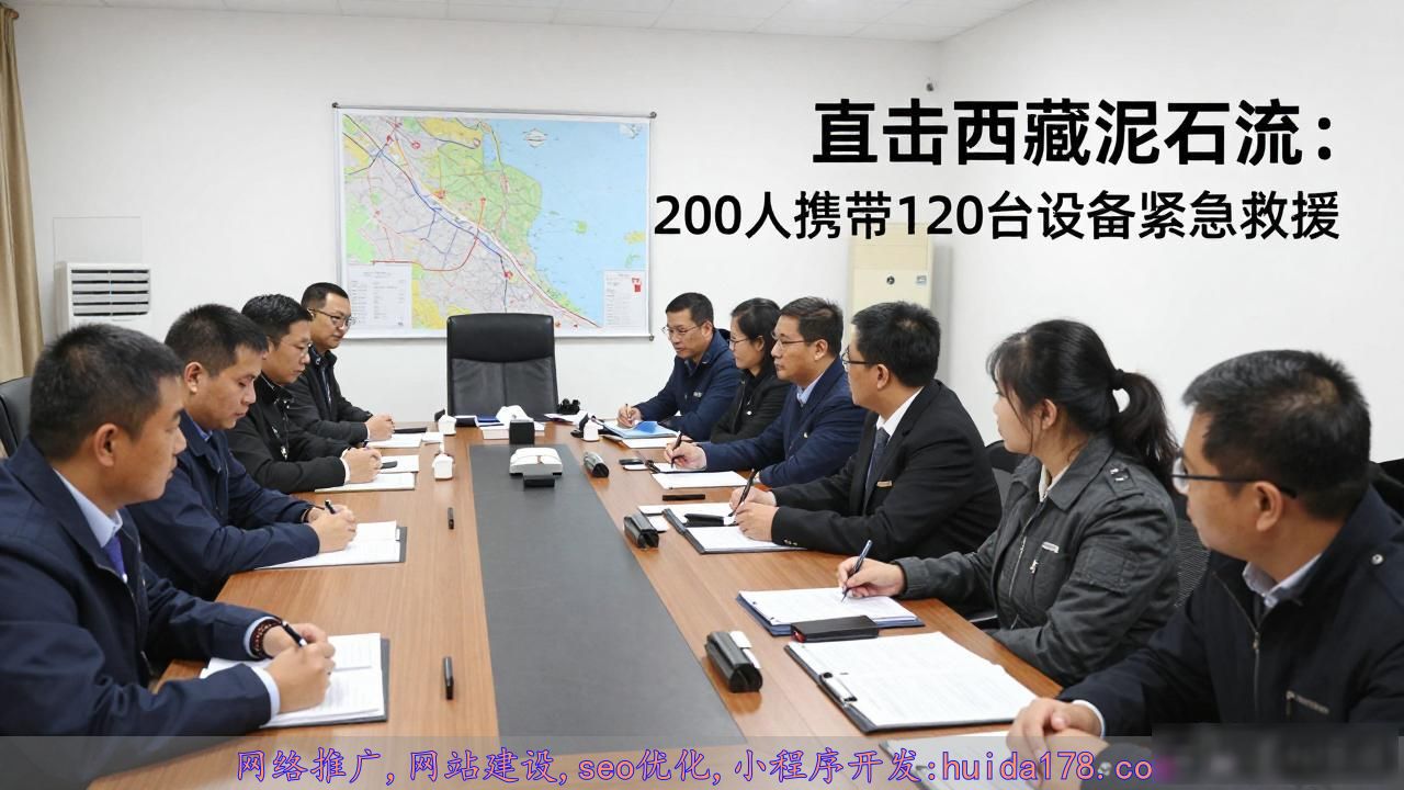 直击西藏泥石流：200人携带120台设备紧急救援