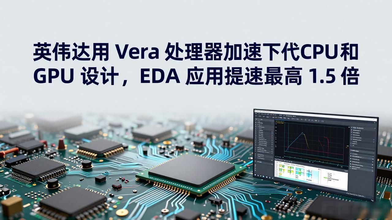 英伟达用 Vera 处理器加速下一代 CPU 和 GPU 设计，EDA 应用提速最高 1.5 倍