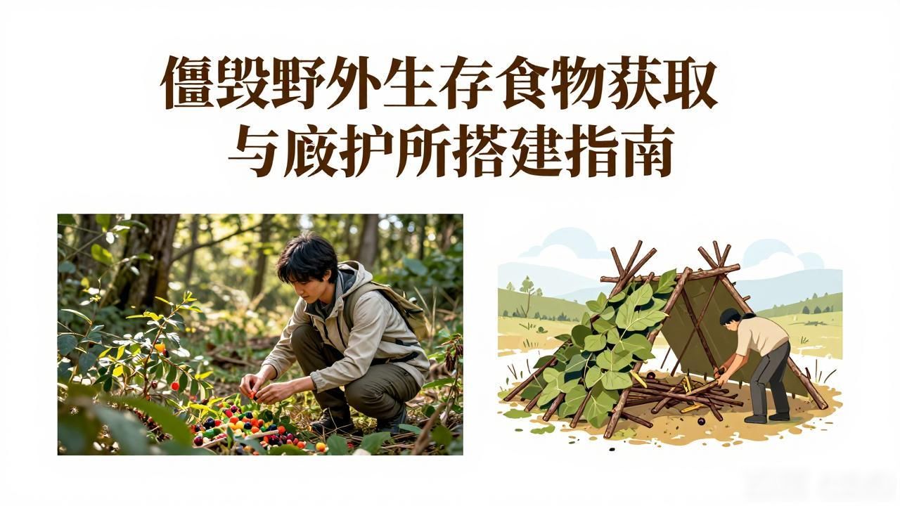 僵毁野外生存食物获取与庇护所搭建指南